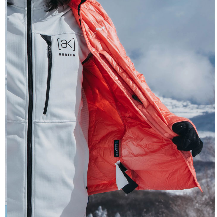 楽天市場】23-24 BURTON バートン メンズ AK Baker Ultralight Down