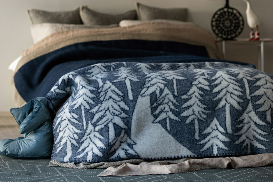 ハウスインザフォレスト／HOUSE IN THE FOREST ウールブランケット