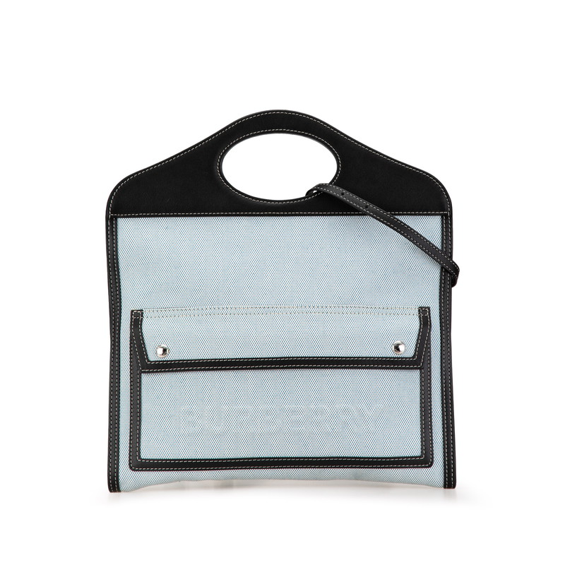 楽天市場】バーバリー トップステッチ クロコ型押し ハンドバッグ