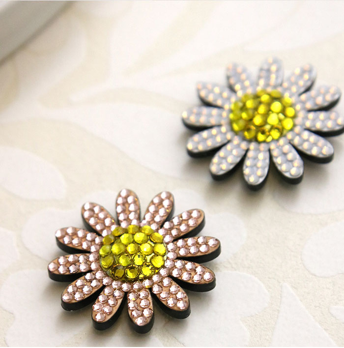 楽天市場】ブローチ マグネット フラワー Mサイズ 植物 お花 可愛い