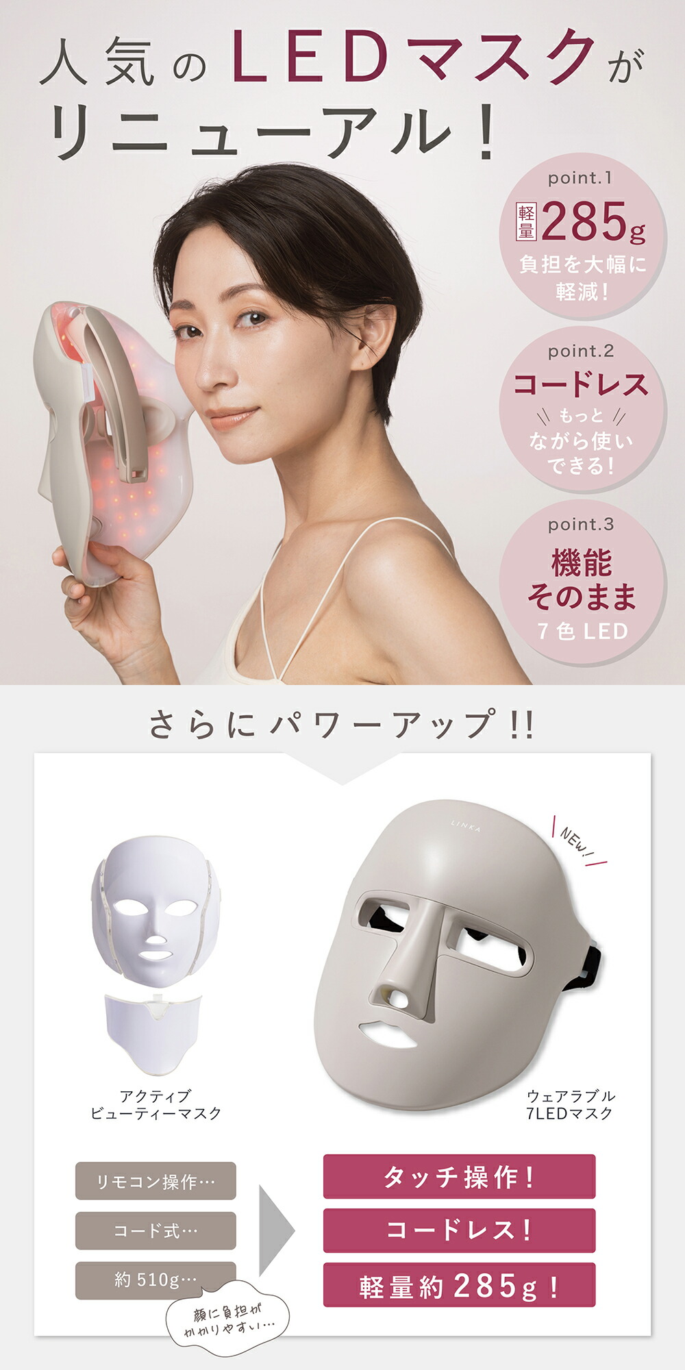 楽天市場】【訳あり・本体キズ・新品未使用品】LINKA リンカ