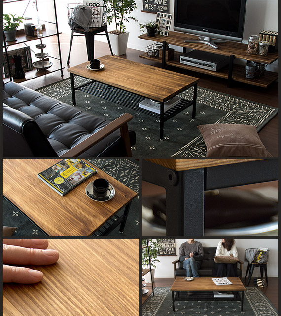 ヴィンテージウッドテーブル Lewis(ルイス) 長方形タイプ 100cm | 家具