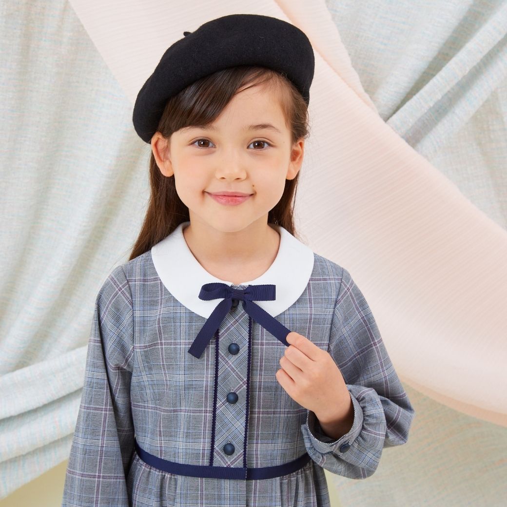 セール38％OFF】グレンチェックワンピース 100 110 120 130cm (8376