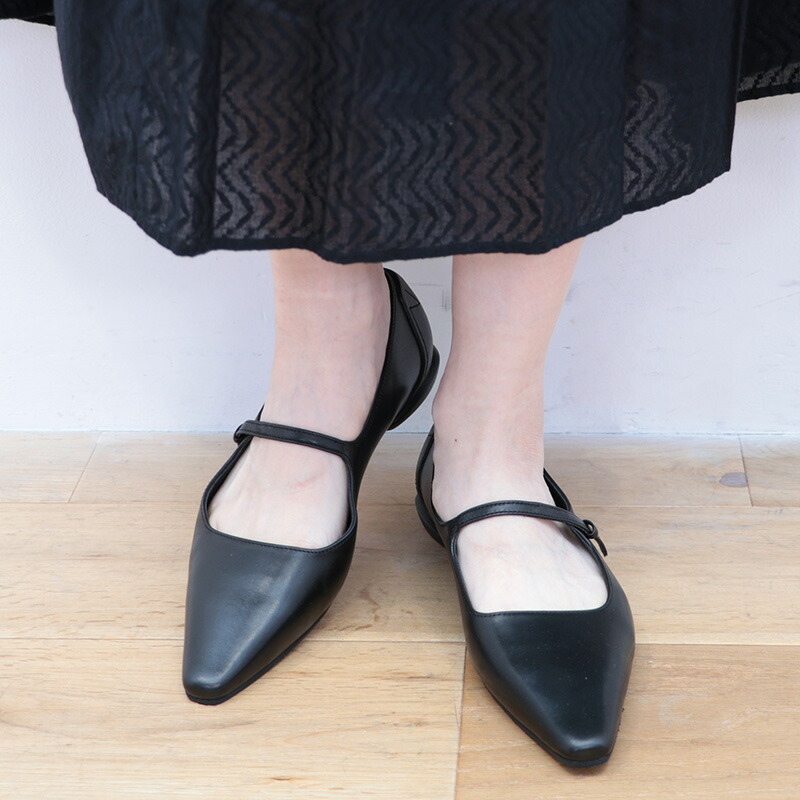 SHISEI シセイ 53036C チゼルトゥーメリージェーンパンプス ストラップ