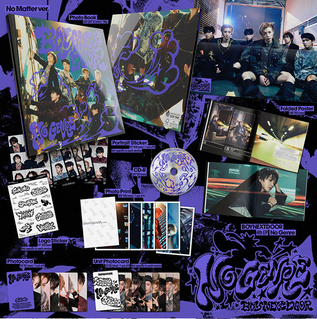 楽天市場】4th EP No Genre 通常盤 NO ROUTE ver. BOYNEXTDOOR ボーイ