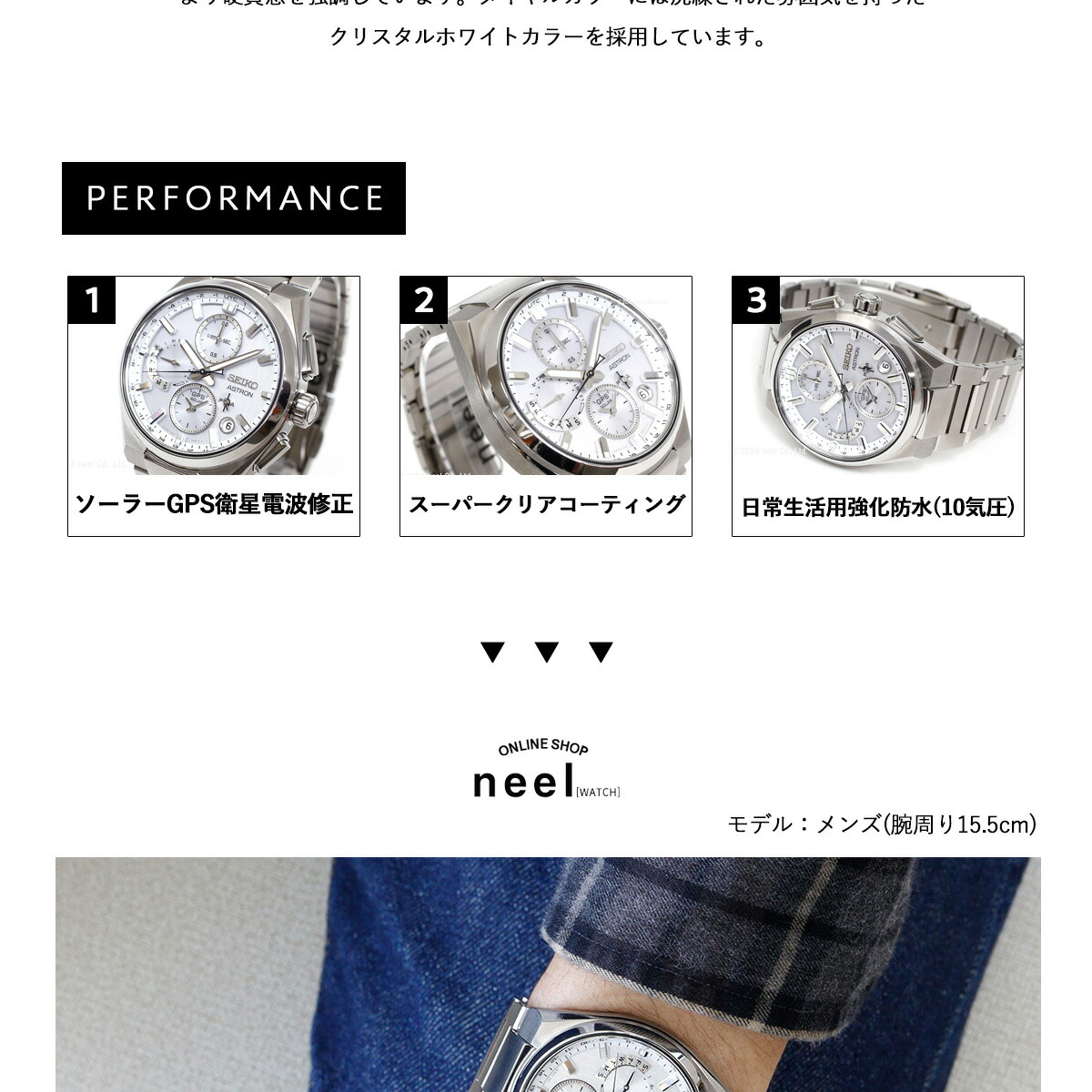 セイコー アストロン ネクスター SBXC159 GPSソーラーウォッチ GPS衛星