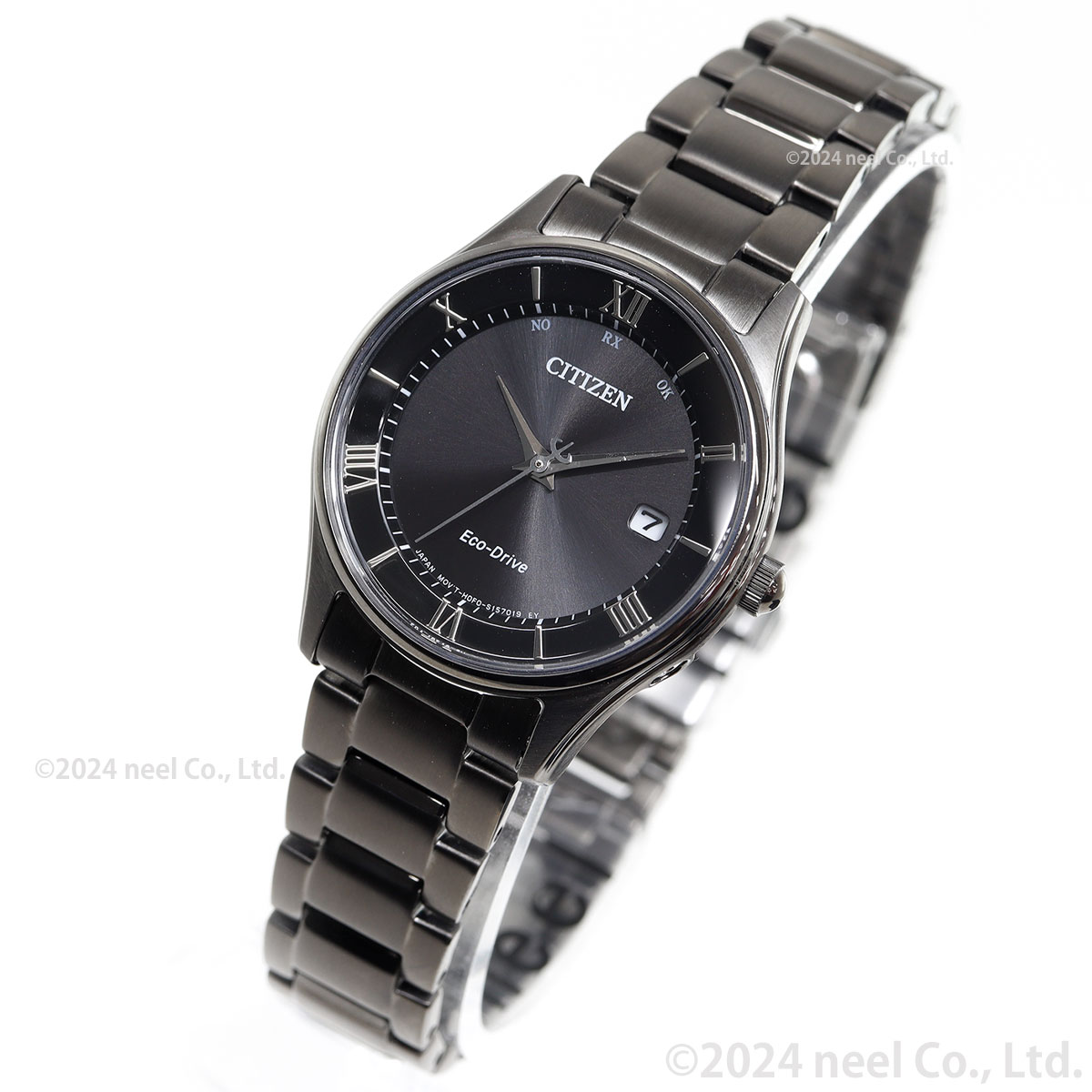 シチズンコレクション エコドライブ 電波時計 ペア 腕時計 レディース