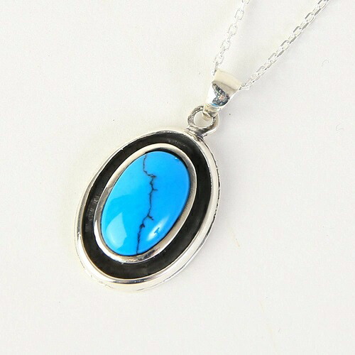 楽天市場】【送料無料】ターコイズ シルバーペンダント 四角形