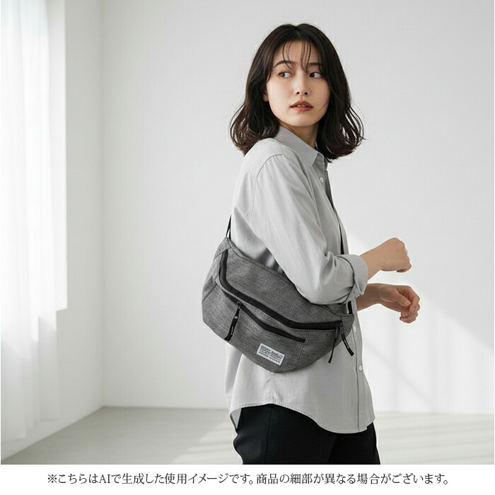 ボディバッグ メンズ おしゃれ 通販 ウエストバッグ 2WAY BODY WOLF BW