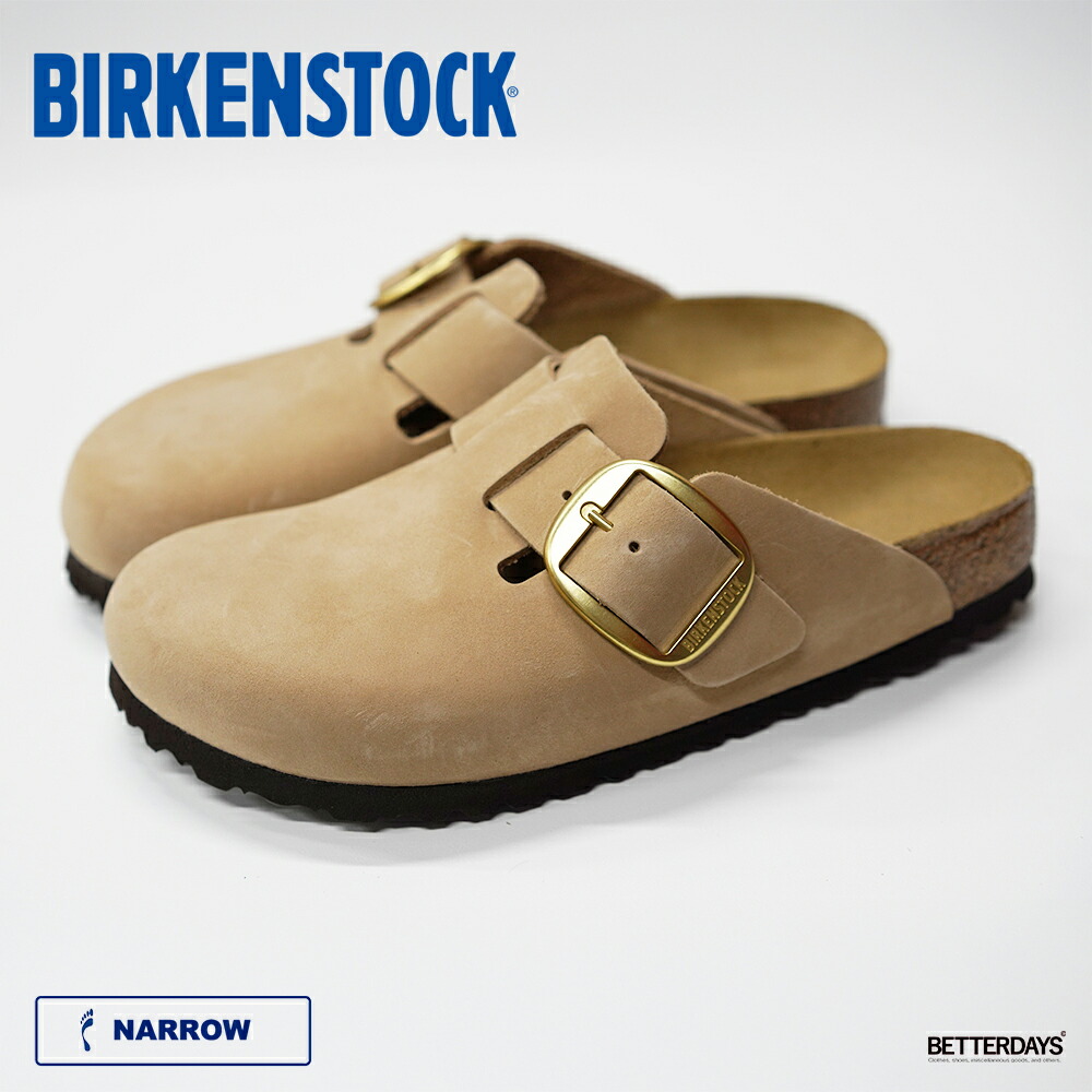 楽天市場】ボストン ビッグバックル ビルケンシュトック ヌバック
