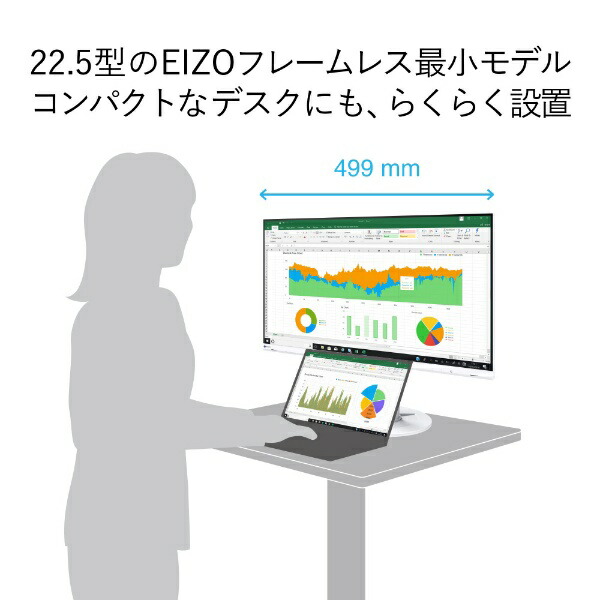 楽天ビック｜EIZO｜エイゾー PCモニター FlexScan ブラック EV2360-BK