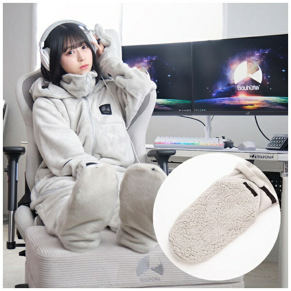 楽天ビック｜Bauhutte｜バウヒュッテ 〔ゲーミング着る毛布〕ダメ着 4G