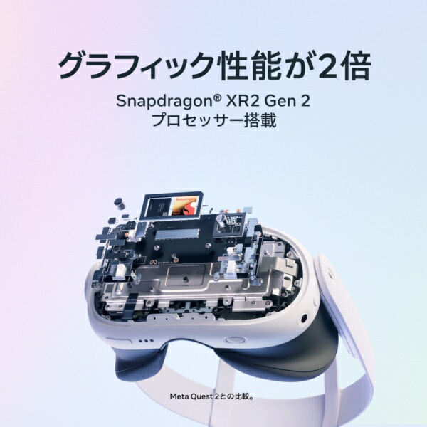 楽天ビック｜Meta｜メタ Meta Quest 3 512GB (旧Oculus) [VRヘッド