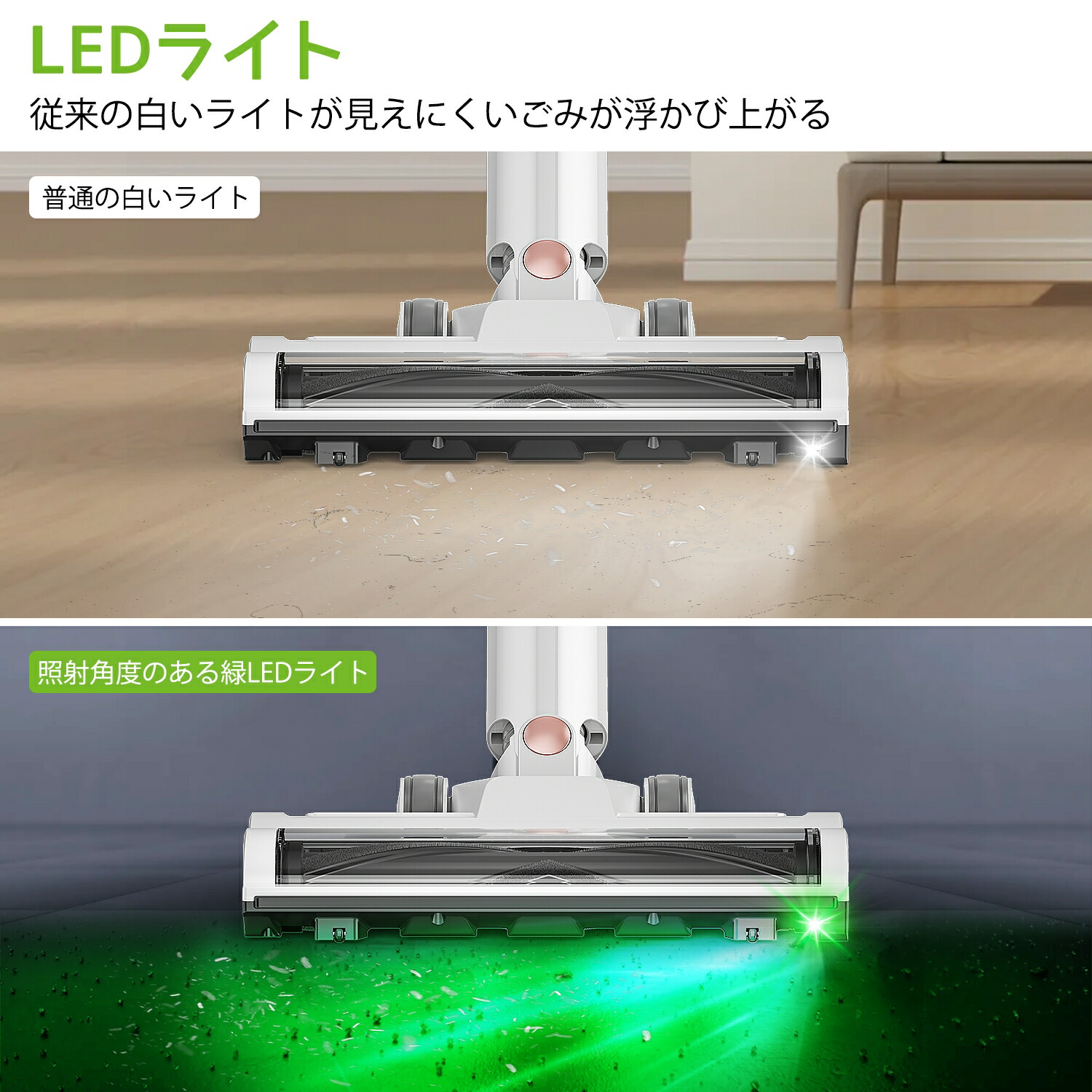 楽天市場】コードレス掃除機 掃除機 コードレス 55000pa 超吸引 自立式