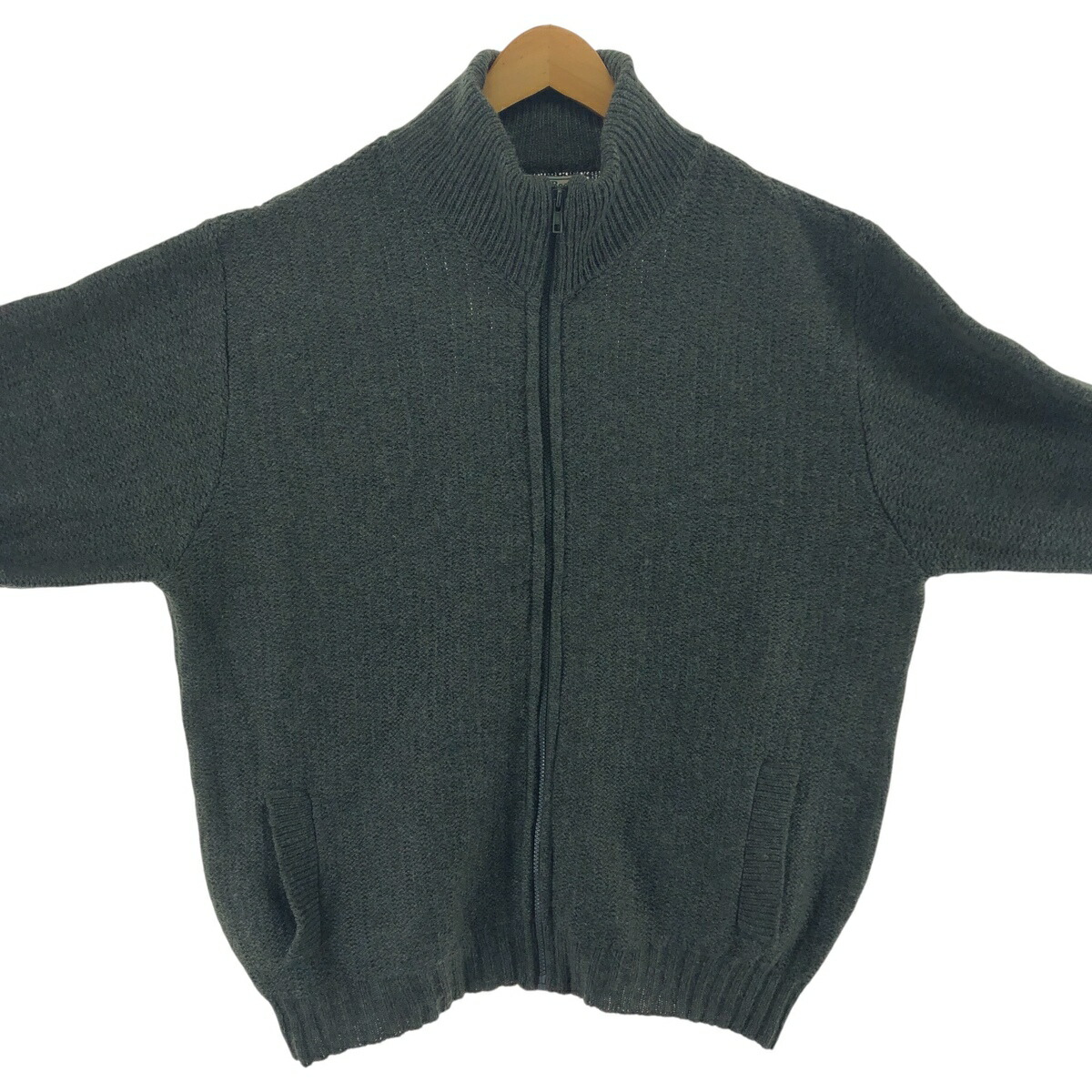 BURBERRY ドライバーズニット ダブルジップ L〜XL相当