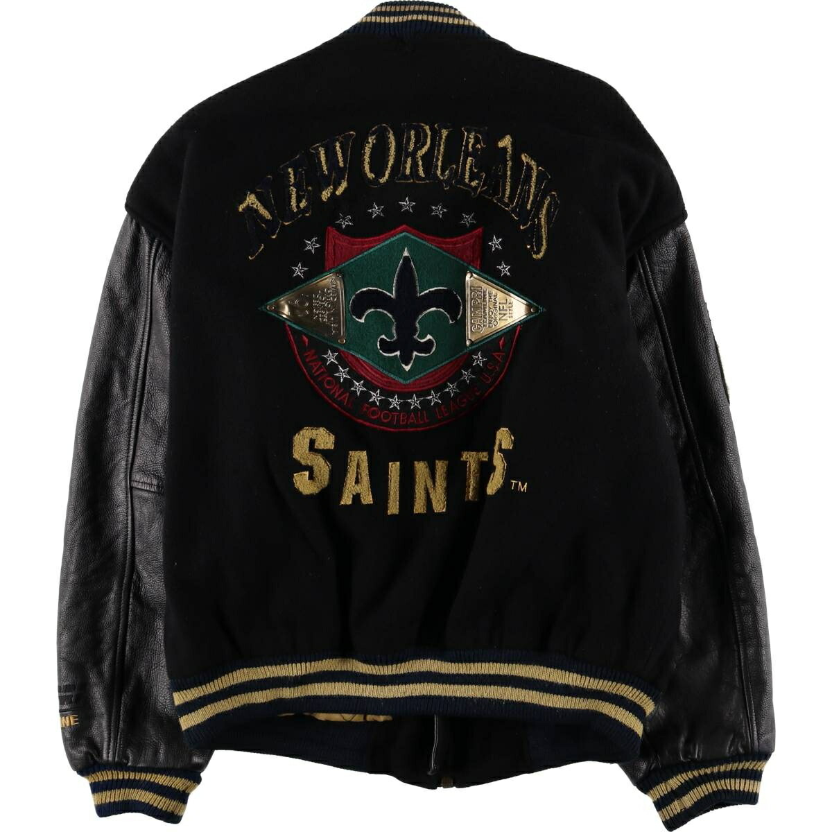 古着 80年代 NFL NEW ORLEANS SAINTS ニューオーリンズセインツ 中綿