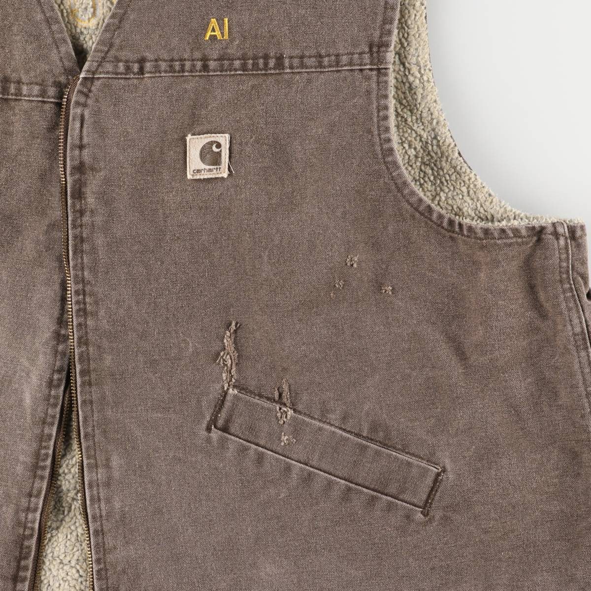 古着 ビッグサイズ 00年代 カーハート Carhartt ダックベスト USA製