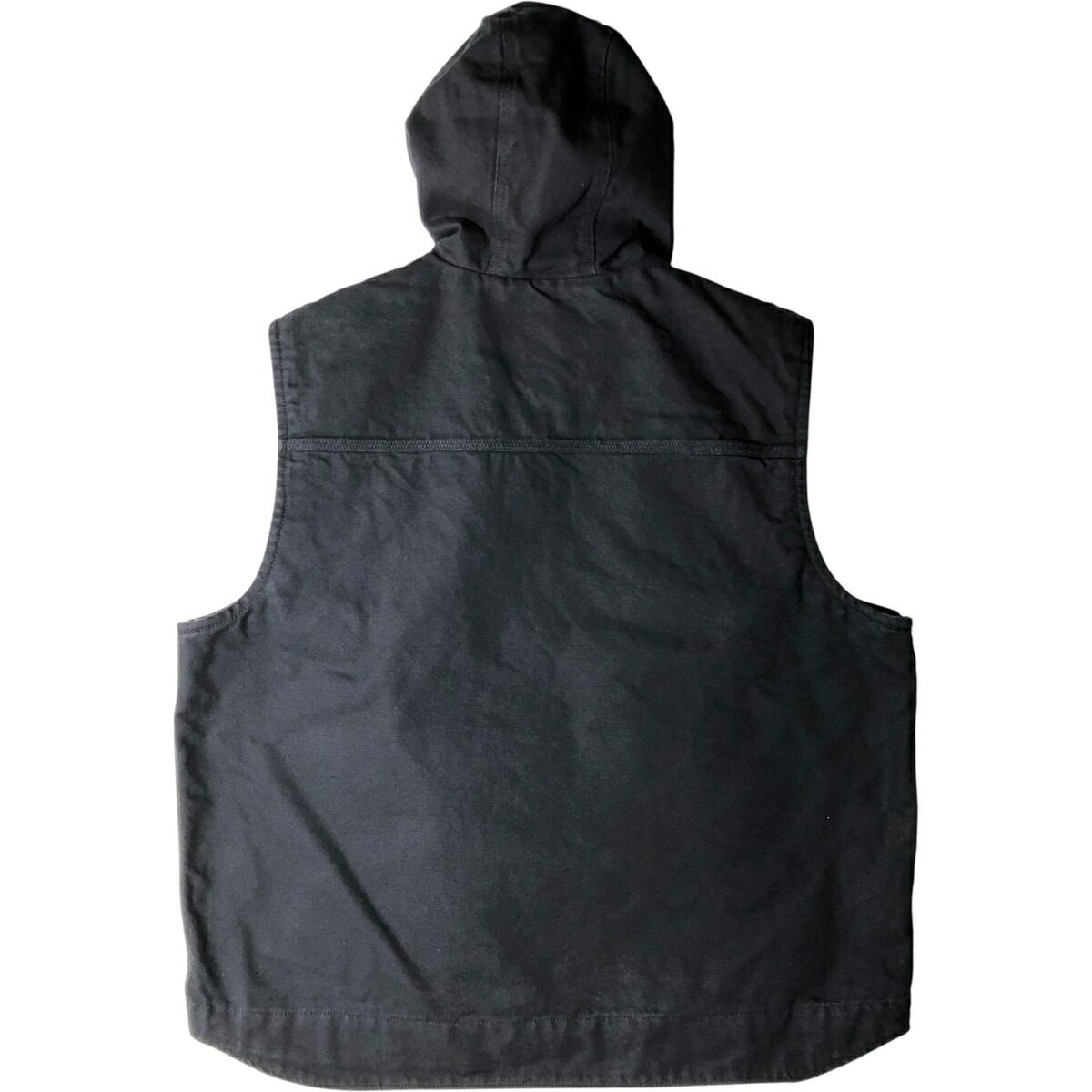 古着 カーハート Carhartt フード付き ダックベスト メンズXL相当