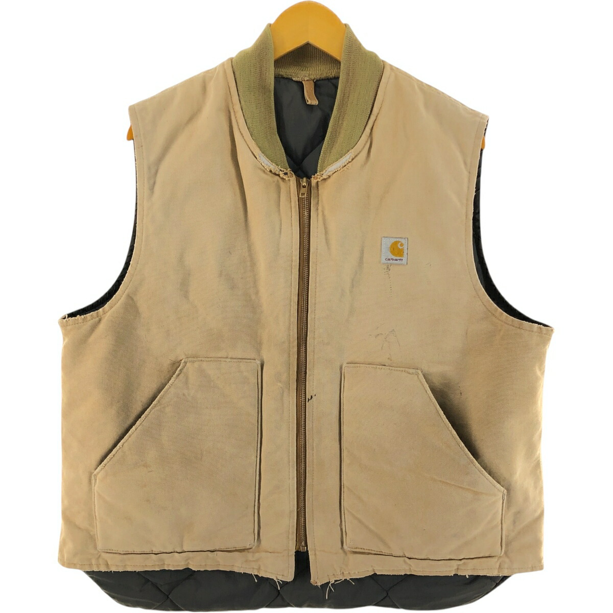 古着 80年代 カーハート Carhartt クラシックベスト ダックベスト USA