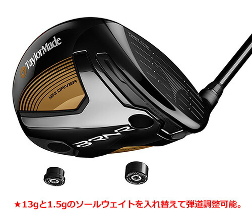 楽天市場】【人気】テーラーメイド 2023 BRNR ミニドライバー メンズ
