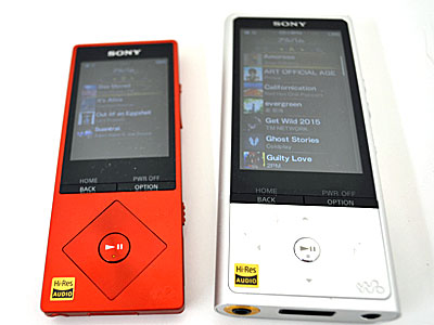 試用レポート： SONY ハイレゾウォークマン NW-ZX100 / NW-A25HN
