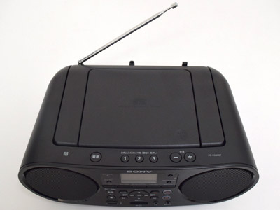 試用レポート： SONY Bluetooth機能搭載CD対応ラジオ ZS-RS80BT スマホ