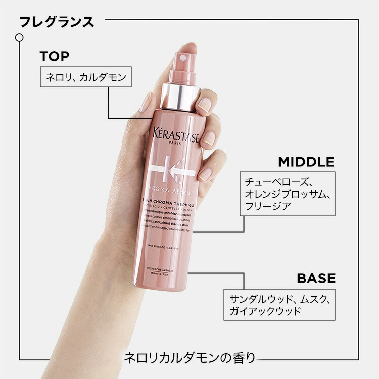楽天市場】ヘアミルク セラム クロマプロテクト 150mL◇洗い流さない