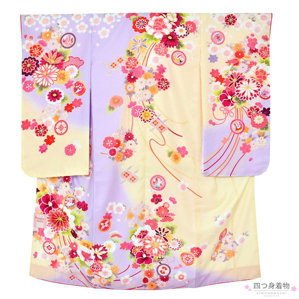 七五三 着物 7歳 ブランド 四つ身着物セット Shikibu Roman 式部浪漫