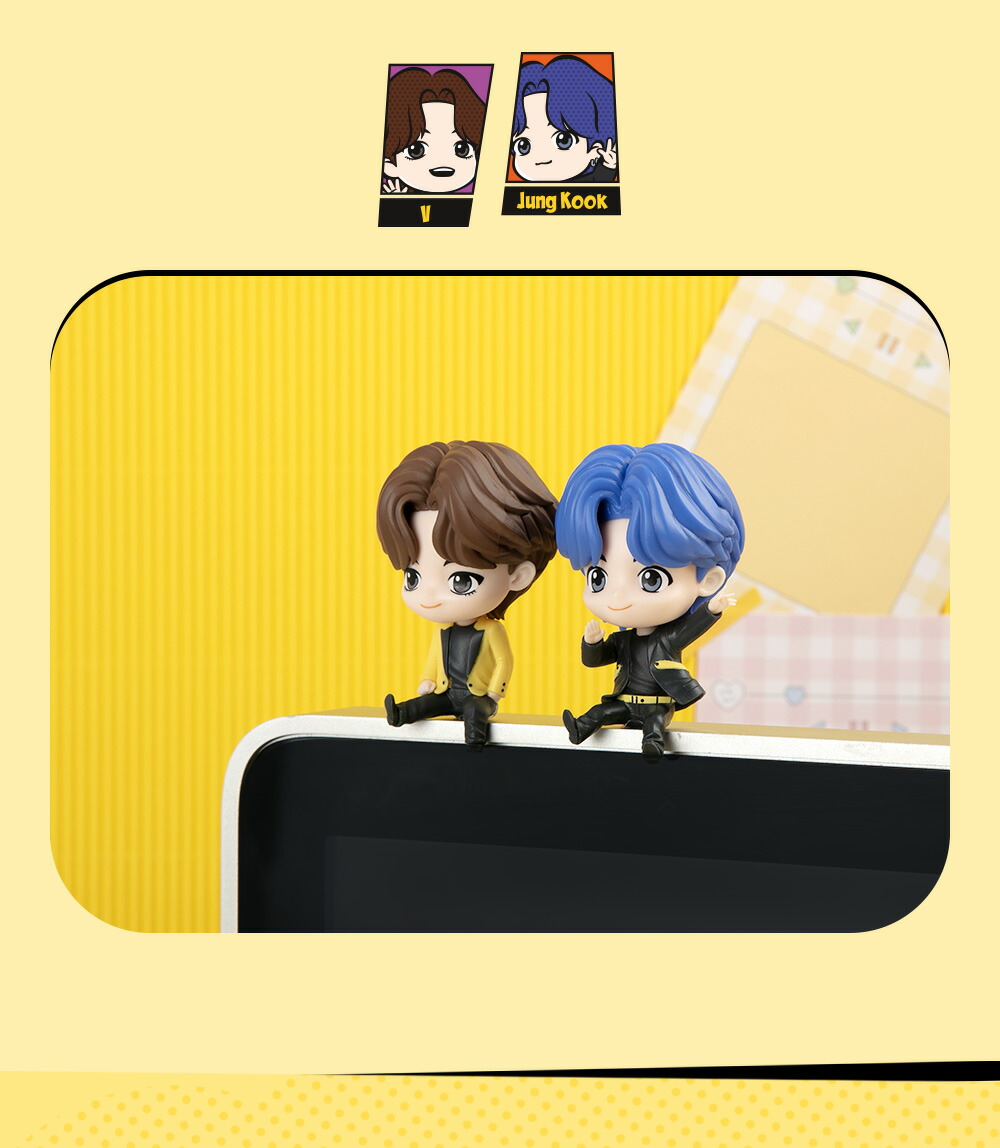 楽天市場】TinyTAN Butter モニターフィギュア MONITERFIGURE Butter