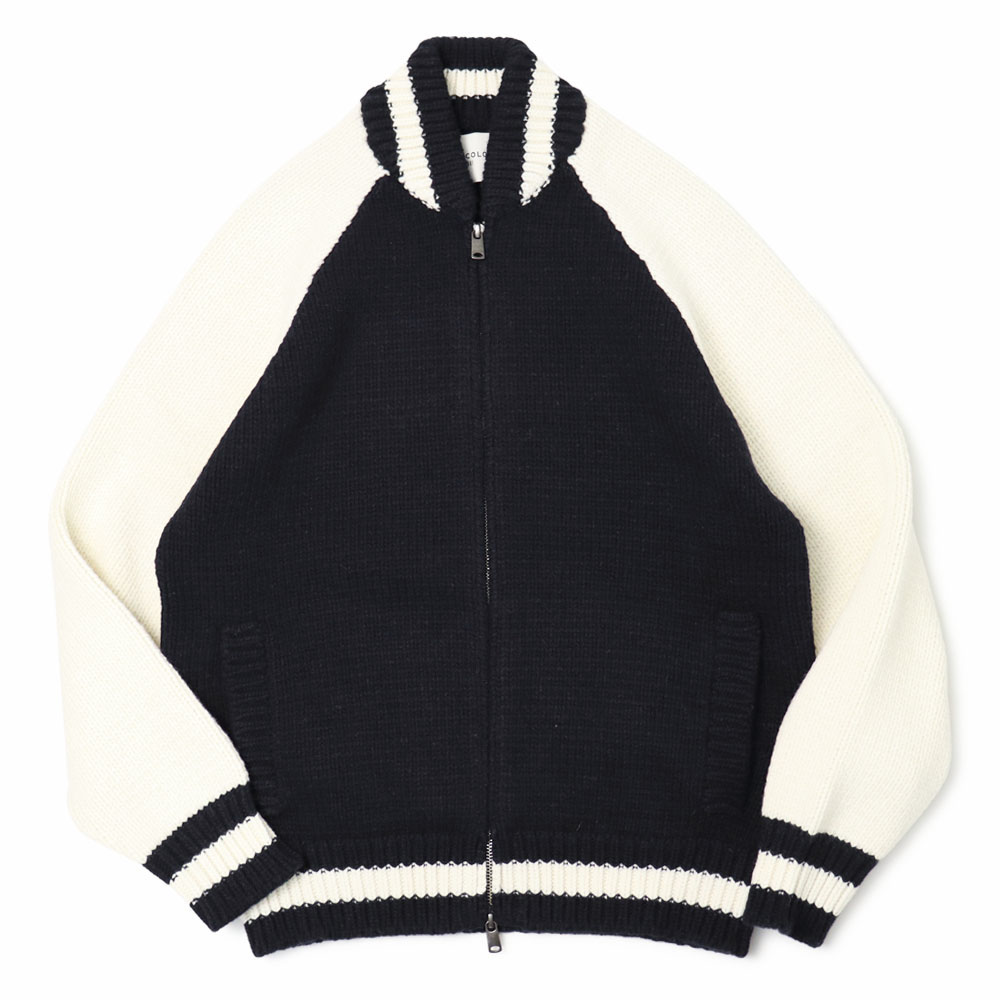 チルコロ 1901 / CIRCOLO 1901 / スタジャン風ニットブルゾン