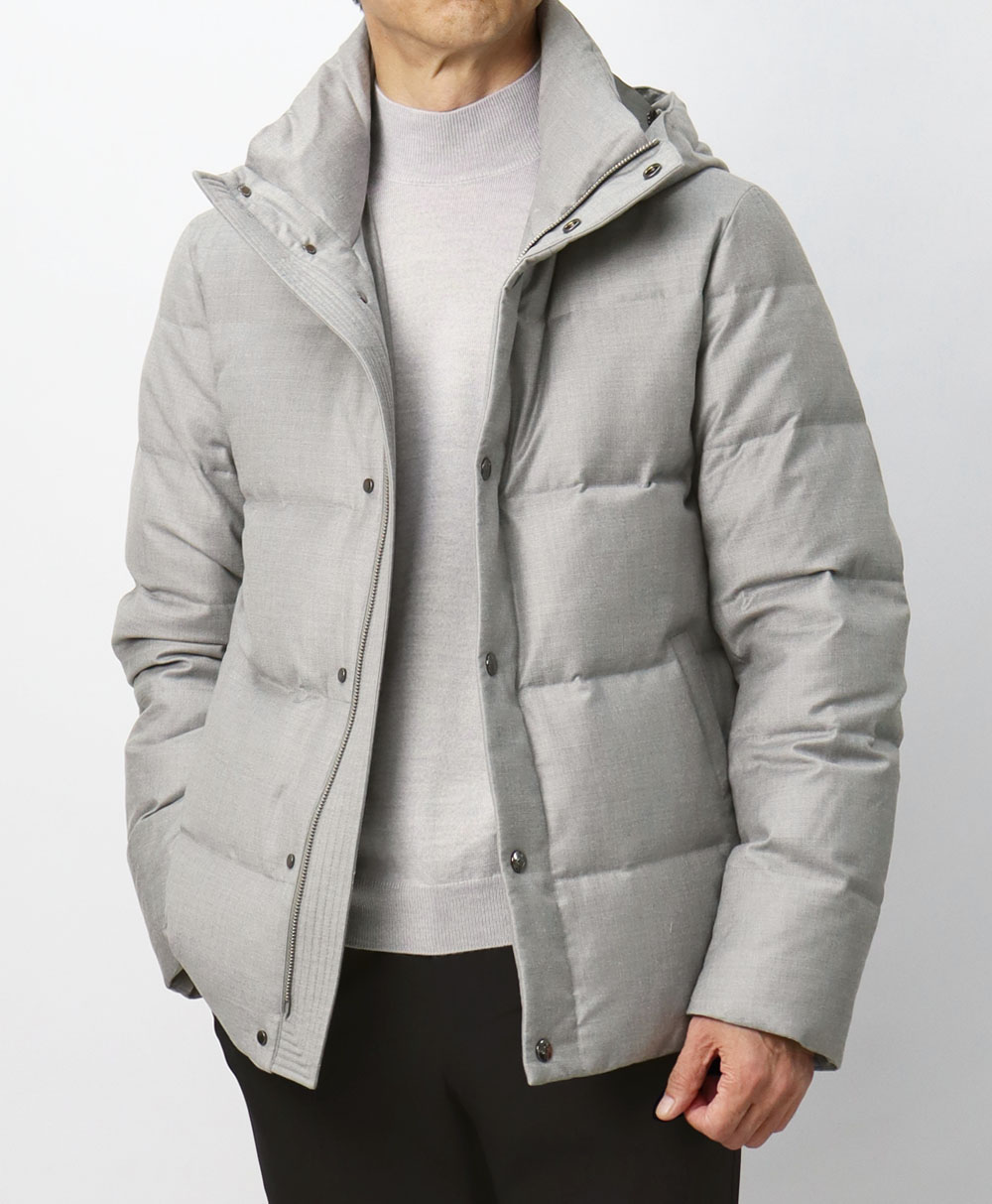 モンテコーレ / Montecore / フーデットダウンブルゾン / ロロピアーナ