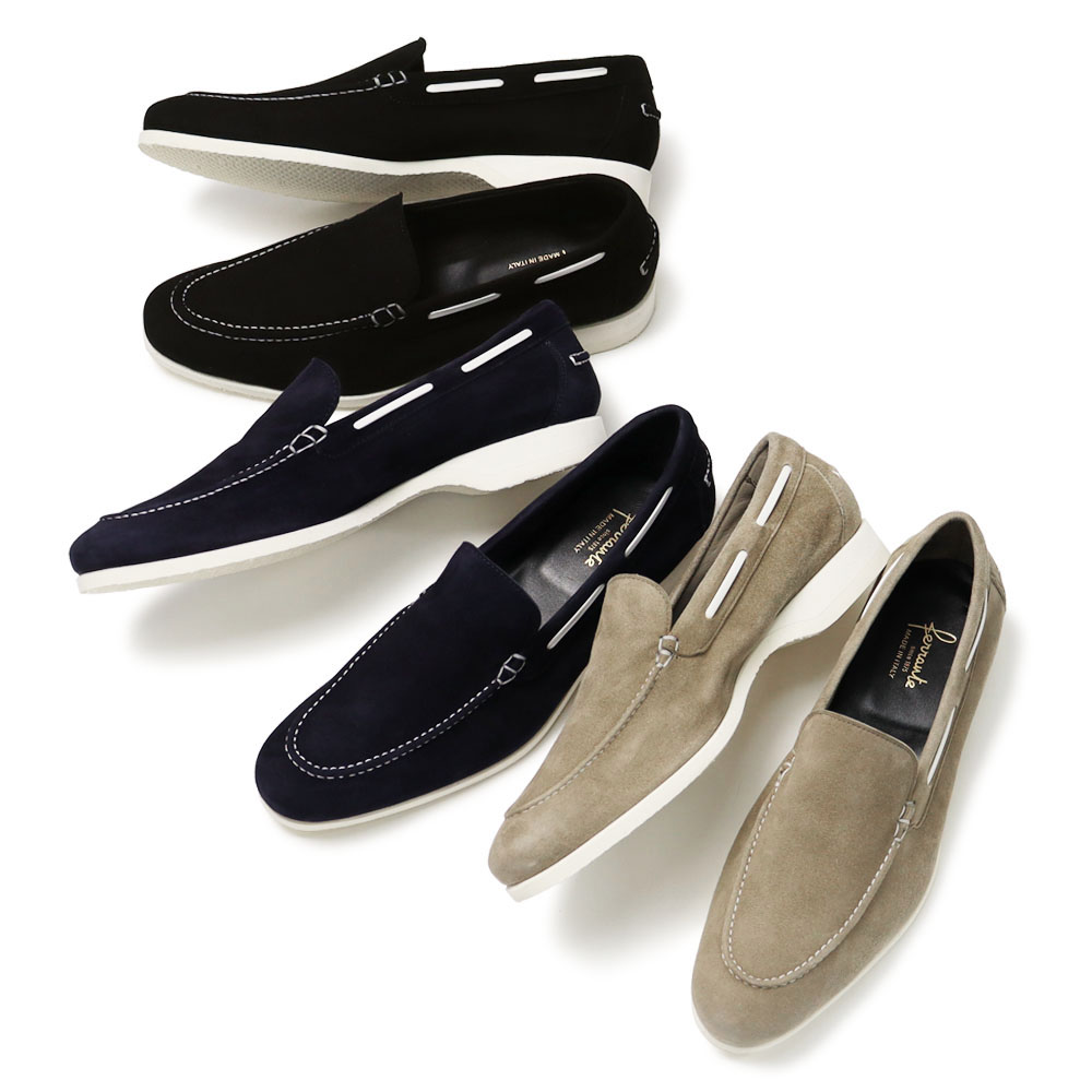 フェランテ / FERRANTE / ネイビーエム / NAVY M / スエード デッキ