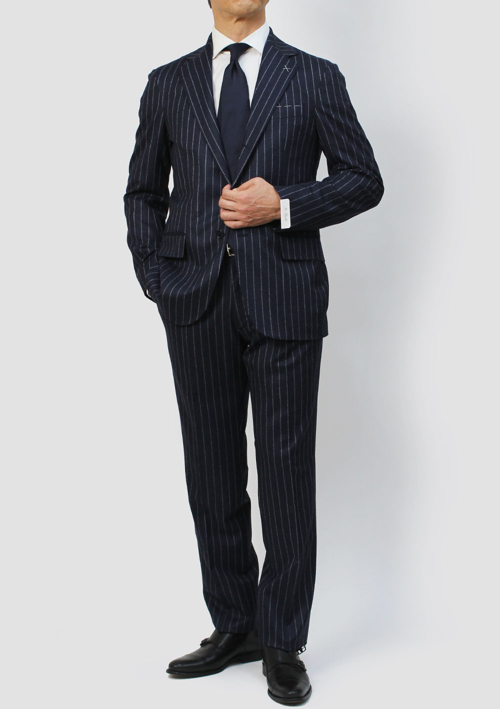 デ ペトリロ / De Petrillo / ワンプリーツ スーツ / SUPER 120's