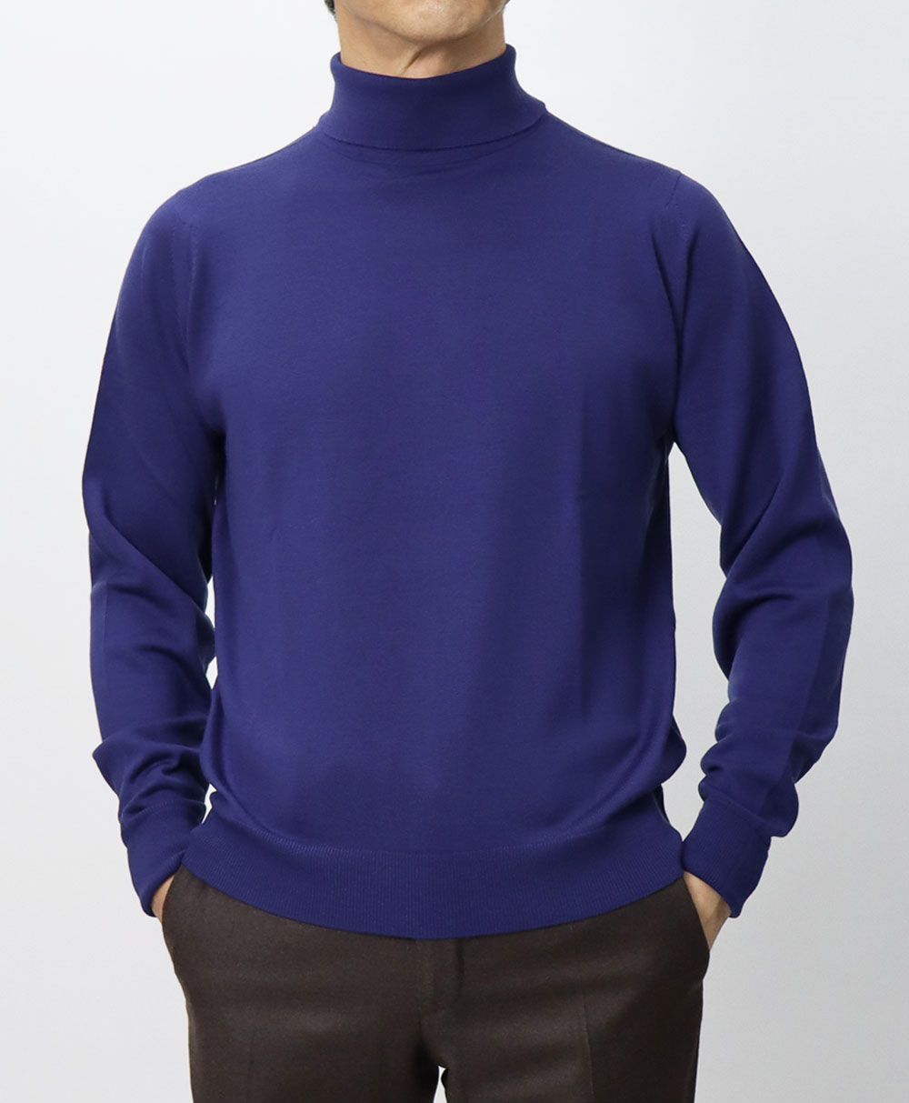 ジョンスメドレー / JOHN SMEDLEY / A4588 / タートルネック ニット