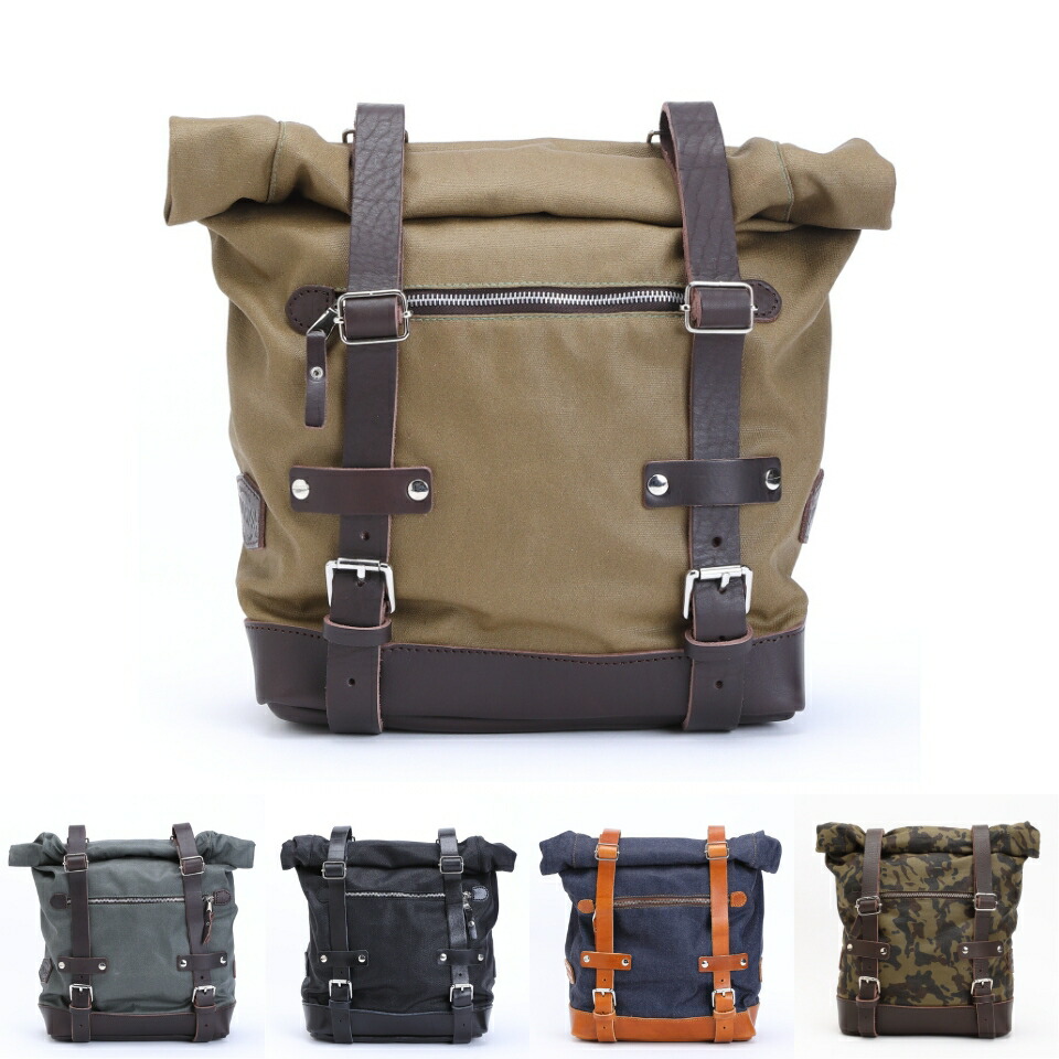 楽天市場】LaPoderosaGoods Dakhla 12L Saddlebag バイク用 サドル