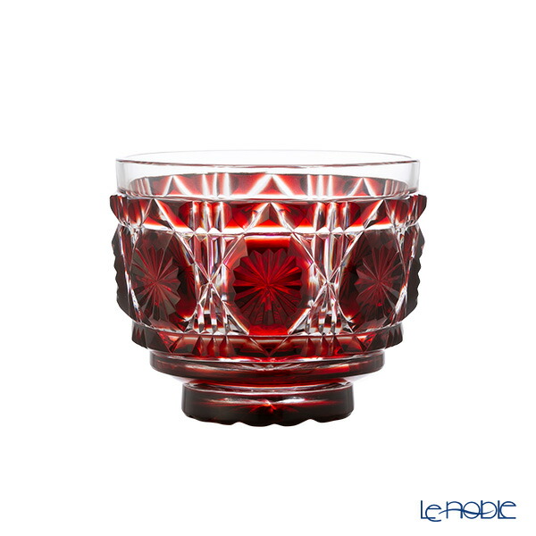 楽天市場】【3/1クーポン・P10】 復元薩摩切子 猪口A／1103 八角籠目