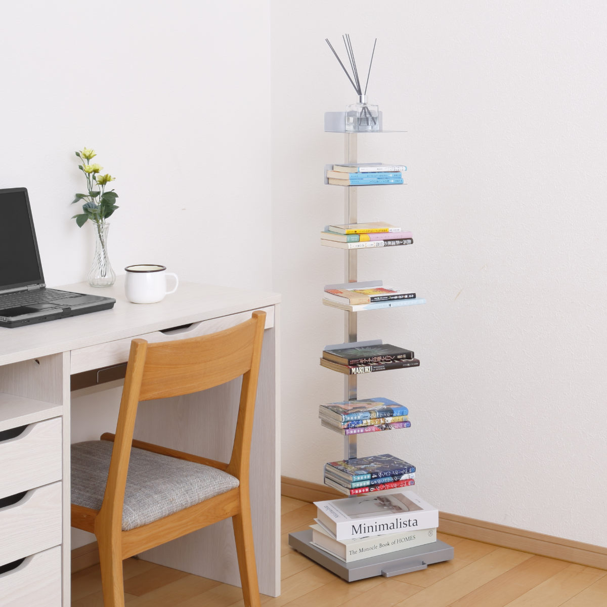 楽天市場】ブックタワー ハイタイプ 8段 高さ111.5cm 日本製 Tsum Dock