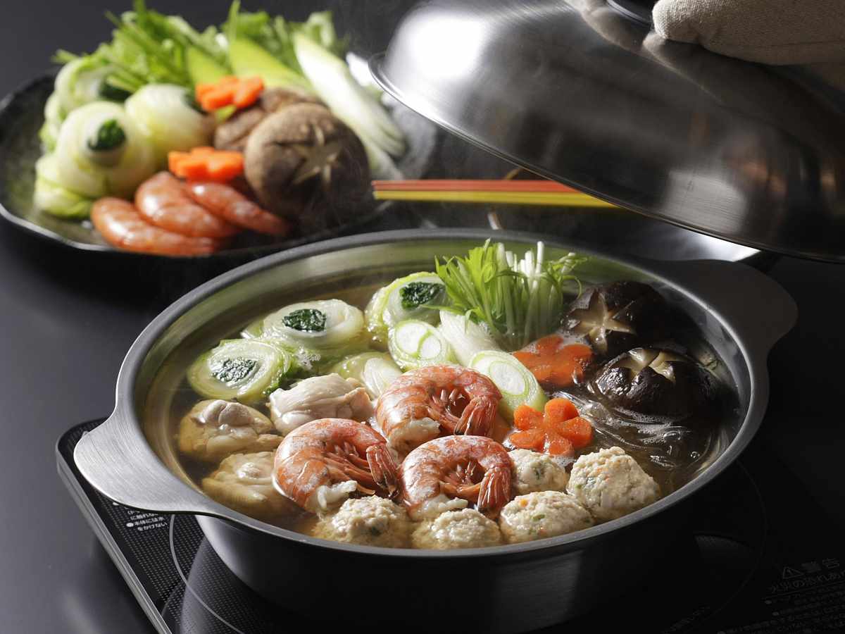 楽天市場】卓上鍋 24cm IH対応 ステンレス製 日本製 （ ガス火対応