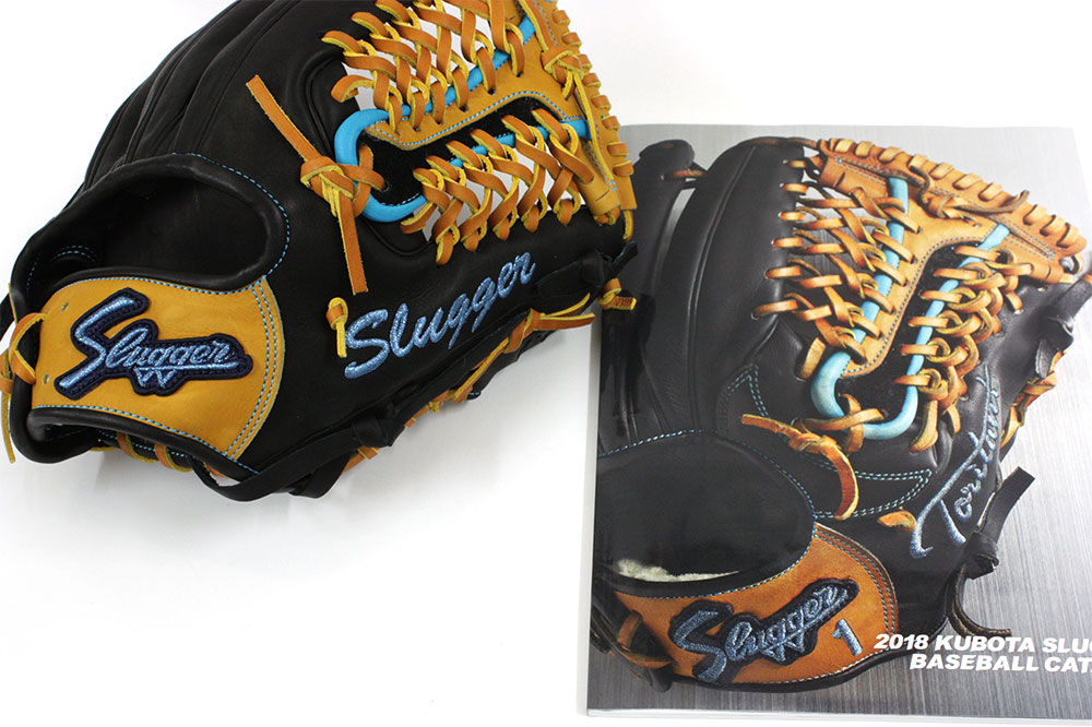 鳥谷敬選手2017年レプリカ風グラブ 久保田スラッガー 軟式オーダー