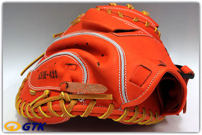 久保田スラッガー KSM-422 Fオレンジ 一般軟式用 キャッチャーミット