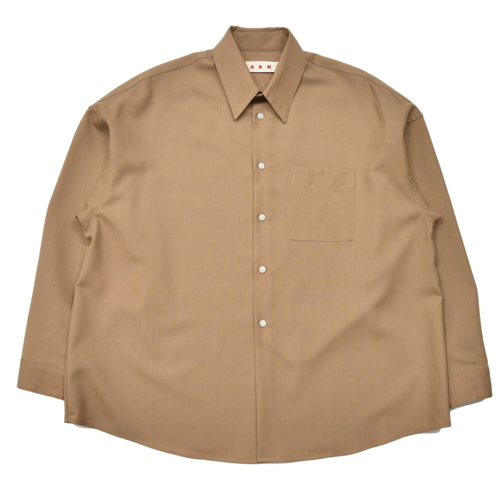 MARNI（マルニ）ウールトロピカルシャツ CUMU0061A3 TW839 11046400138