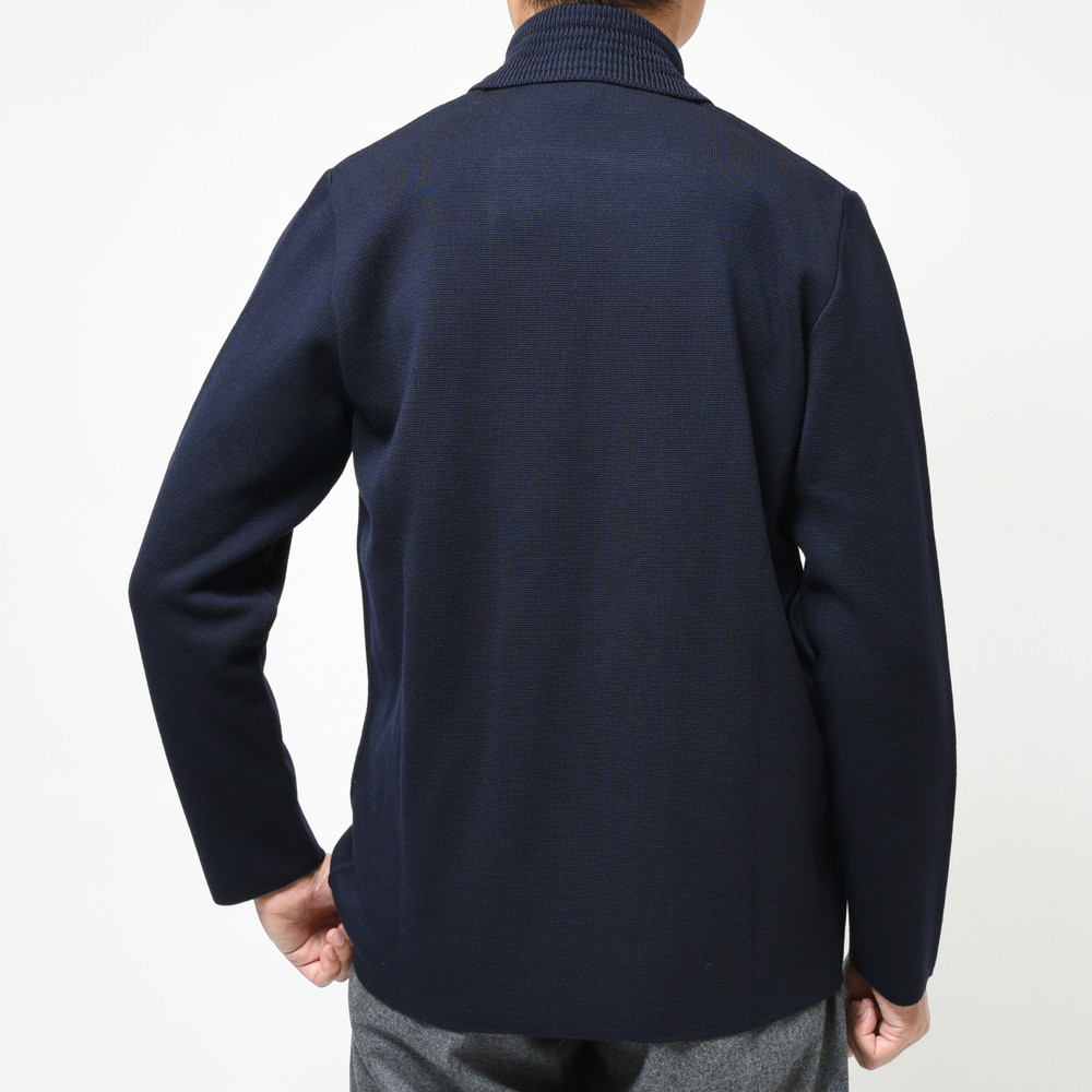 LARDINI（ラルディーニ）ウールミラノリブダブルブレストニット