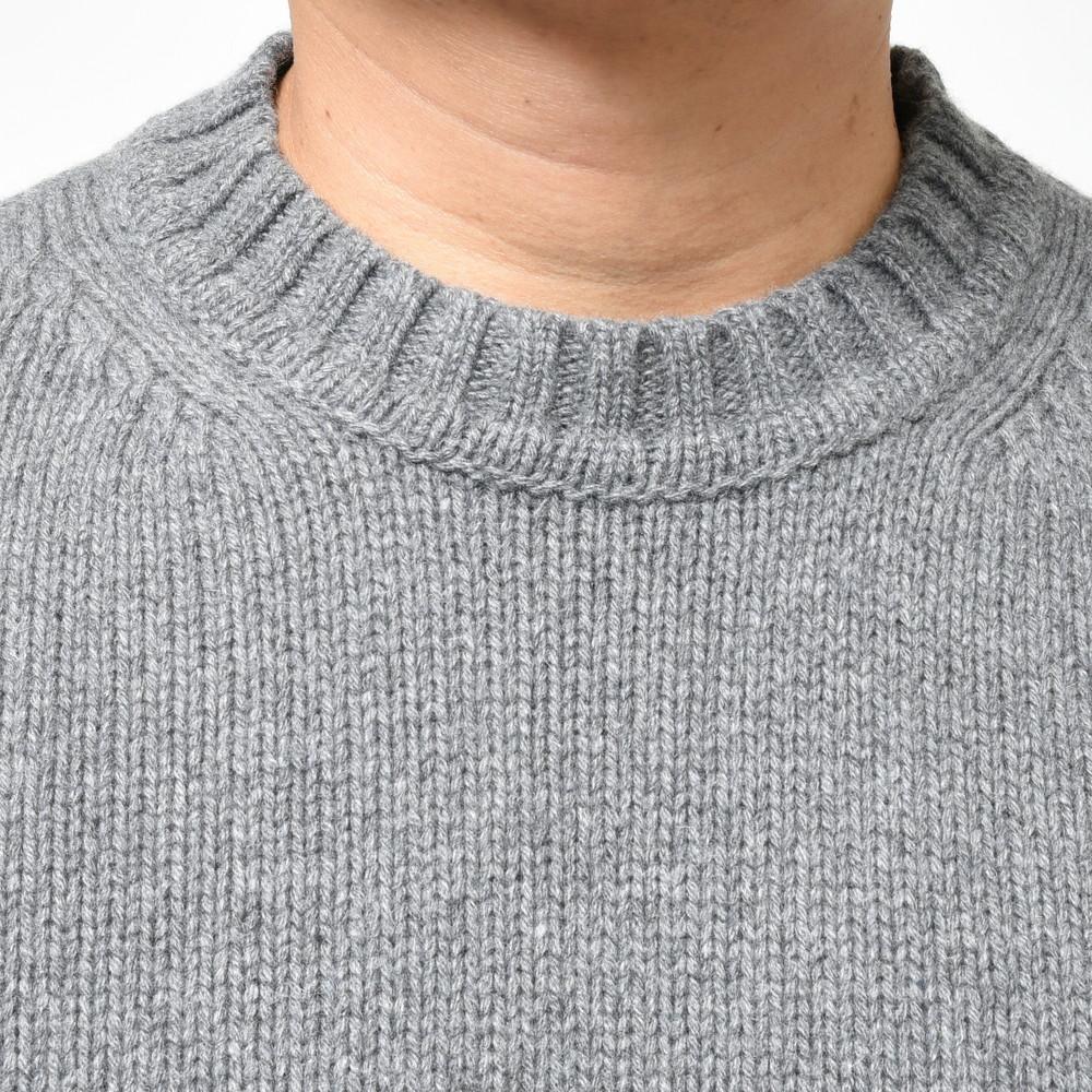 nomiamo（ノミアモ）ミドルゲージエコカシミアクルーネックニット SP03