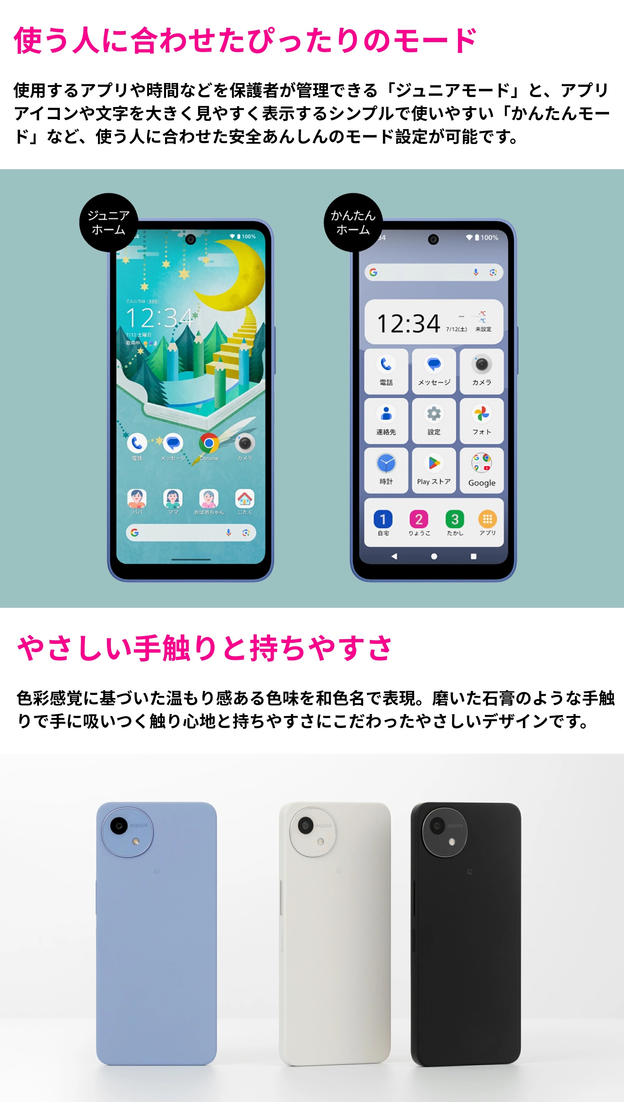 楽天市場】【新品】【15時まで当日発送】 SHARP AQUOS wish5 キャリア