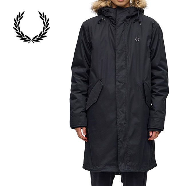 楽天市場】FRED PERRY フレッドペリー ミリタリー ジップインライナー