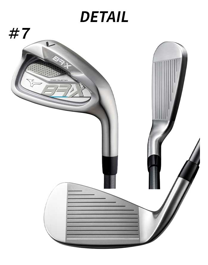 楽天市場】ミズノ ゴルフ BR-X アイアン セット #6~PW GW SW 3D重心