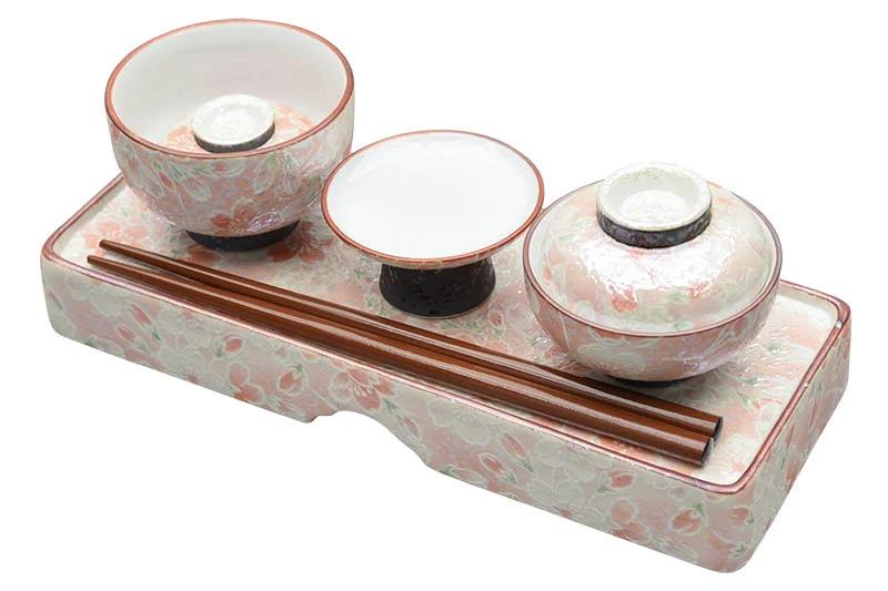 楽天市場】仏膳セット 仏膳椀 霊供膳セット 略式 有田焼 ピンク ブルー