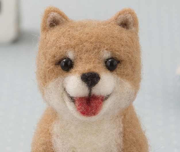 楽天市場】アクレーヌで作る 豆柴の子犬 手作りキット フェルト手芸