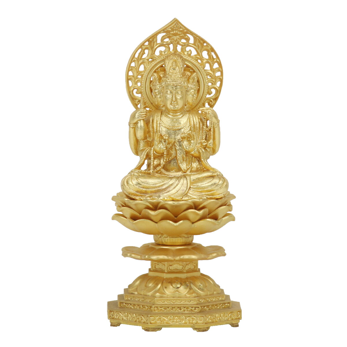 仏像 不空羂索観音 15cm[hd020] | 高野山法徳堂