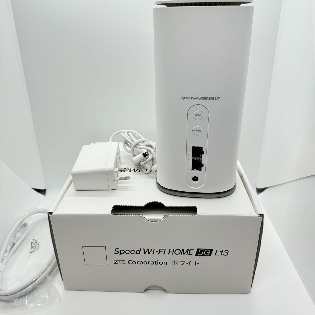 楽天市場】[中古品]Speed Wi-Fi HOME 5G L13 [ホワイト] ZTR02 ホーム